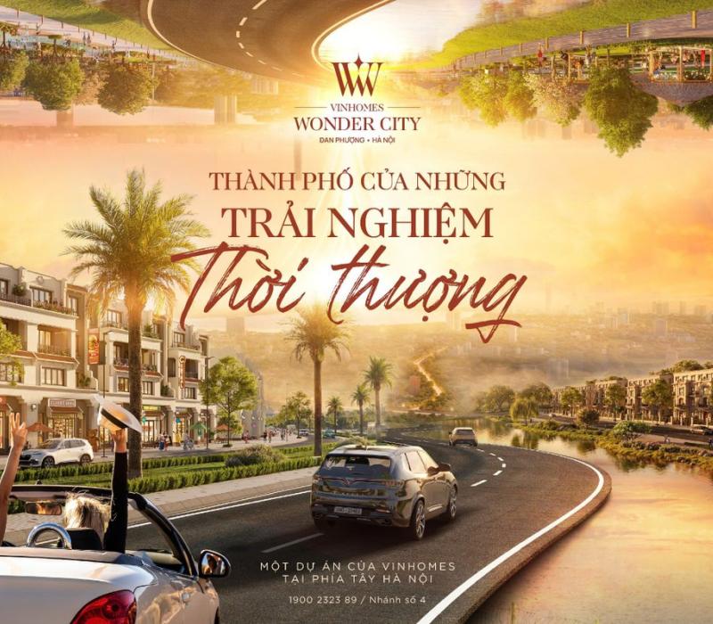 Vinhomes Wonder City – Thành phố của những trải nghiệm Thời thượng
