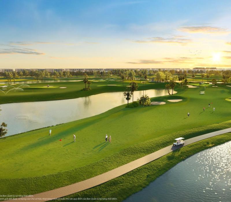 Sân golf 36 hố, quy mô 160ha tại Vinhomes Royal Island Sân golf 36 hố, quy mô 160ha tại Vinhomes Royal Island
