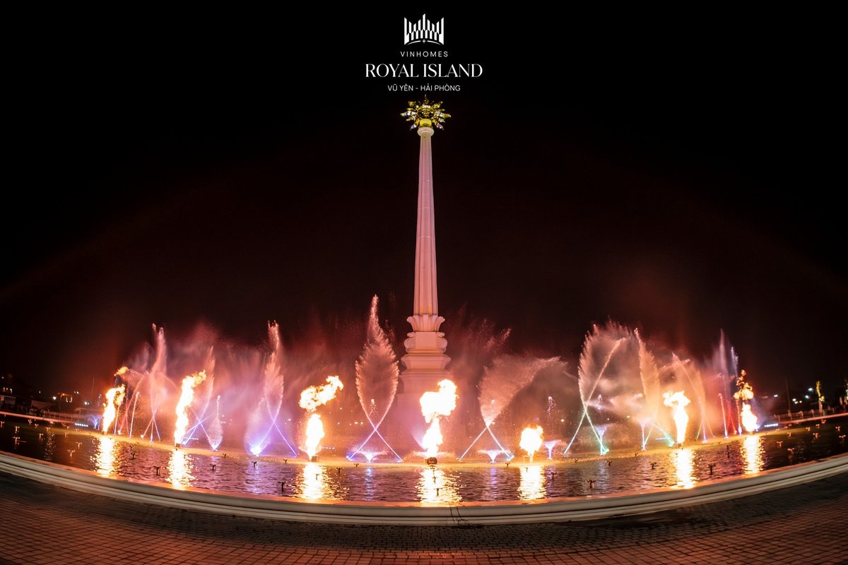 Quảng trường châu Âu Royal Square đẹp tráng lệ